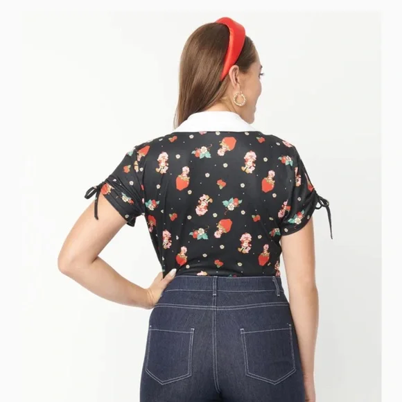 RARE strawberry shortcake x unique vintage top - Picture 5 of 12